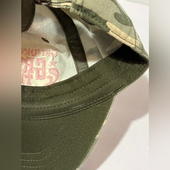 Cobra Genuine Article Gruene Texas Camo Baseball Cap Hat Embroidered - Picture 9 of 10